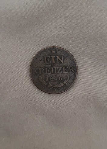 Diğer Ein kreuzer 1816 parası