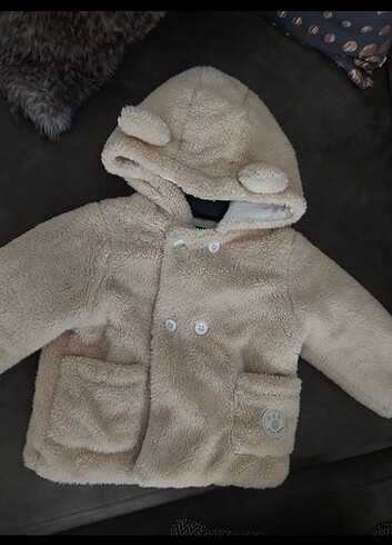 1 Yaş Beden ten rengi Renk CİVİL BEBEK PELUŞ MONT