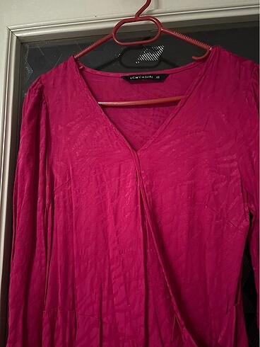 LC Waikiki Pembe elbise