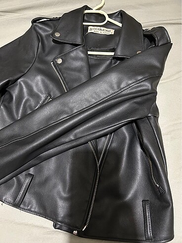 Diğer Biker deri ceket