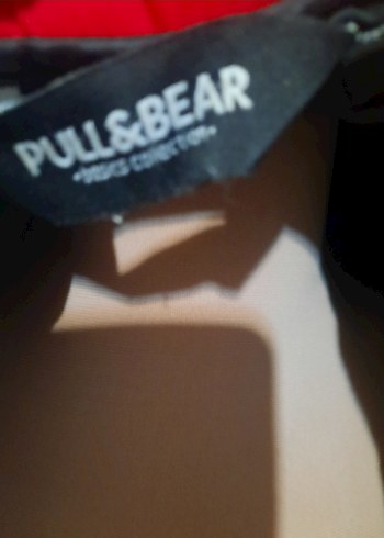 Kırmızı Kadın Kışlık Fermuarlı Mont - Görsel 13