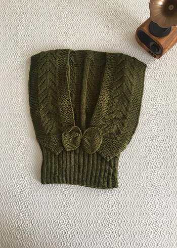 Yeşil Örgü Bohem Kazak ve Mini Etek Takımı - Görsel 2