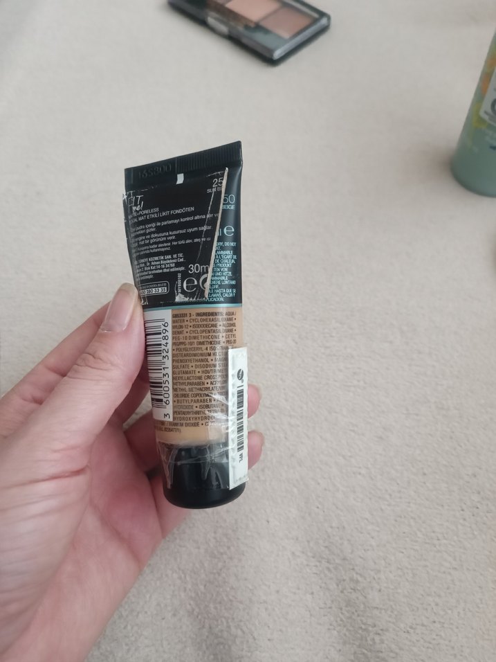 Maybelline New York Fit Me Matte Poreless Fondöten 250 numara - Görsel 5