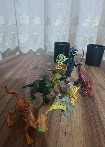  Beden Renk Oyuncak dinosaur koleksyonu