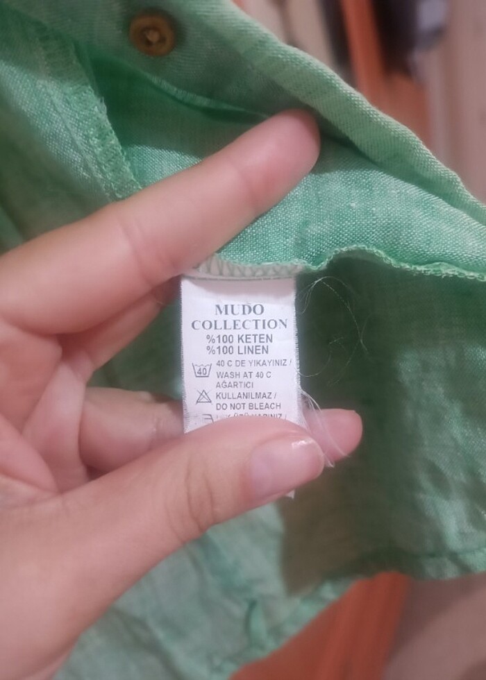 Keten gömlek - Görsel 3