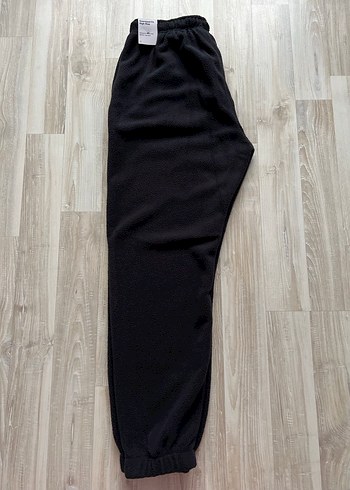 Siyah Rahat Kesim Kadın Eşofman Altı - Görsel 8