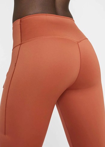 Dik Kesim Fermuarlı Kadın Tayt - Görsel 5