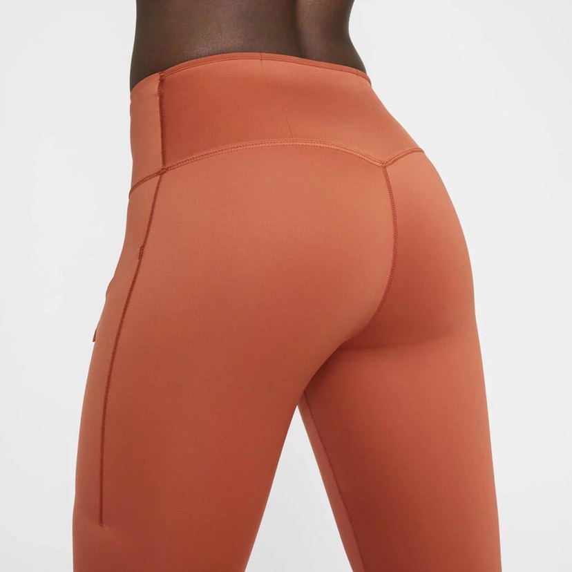 Dik Kesim Fermuarlı Kadın Tayt - Görsel 5