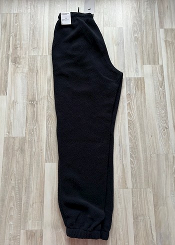 Kadın Siyah Rahat Kesim Eşofman Altı - Görsel 8