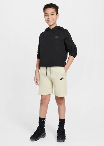 Nike Bej Bağcıklı Erkek Çocuk Şort - Görsel 4