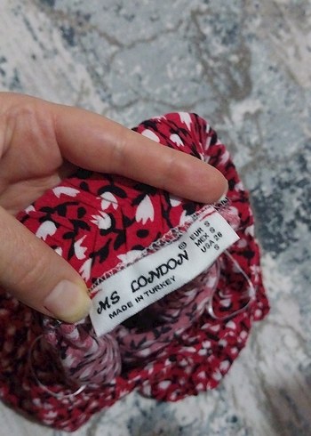 Kırmızı Fırfırlı Mini Şort Etek - Görsel 4