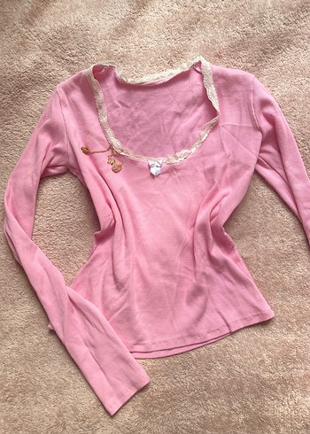 Coquette Lolita Kurdeleli Bluz