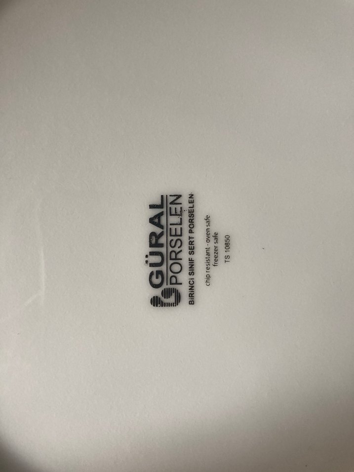 Güral Porselen Çiçek Desenli Tabaklar - Görsel 4