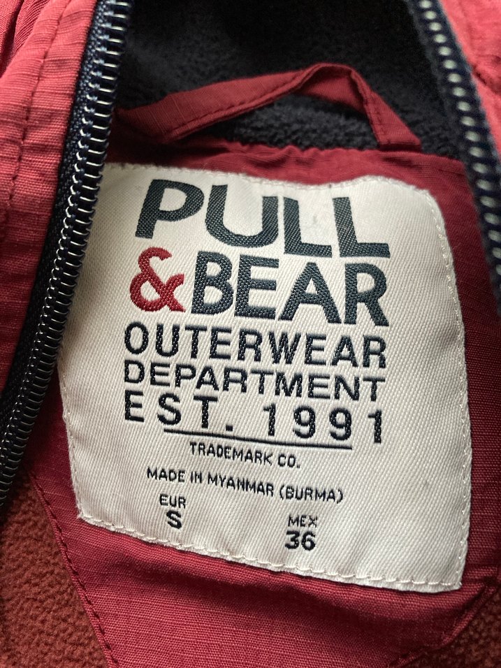 Pull and Bear Renkli Mont - Görsel 4