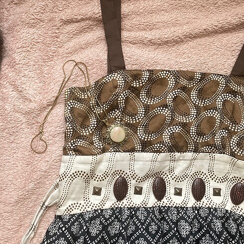 m Beden Vintage Retro Elbise