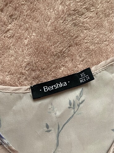 xs Beden çeşitli Renk Bershka Coquette Lolita Saten Bluz