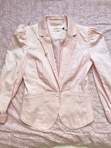 Coquette Lolita Puantiye Detaylı Blazer