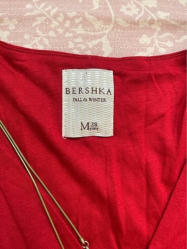 m Beden Bershka Vintage Fırfırlı Bluz/Elbise