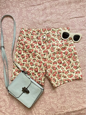 Coquette Lolita Çiçekli Şort