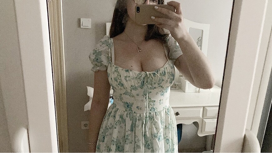 Zara Coquette Lolita Çiçekli Elbise