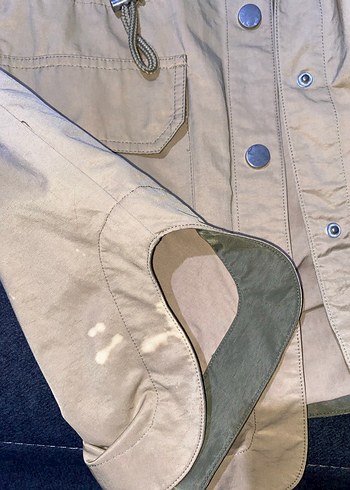 Düğmeli Bej Ceket - Görsel 5