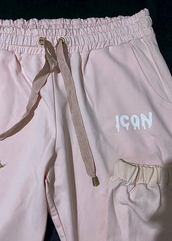 Pembe Kadın Eşofman Altı - Görsel 3