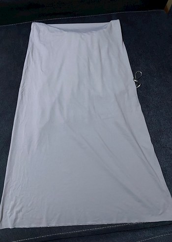 Zara Gri İp Askılı Uzun Elbise - Görsel 5