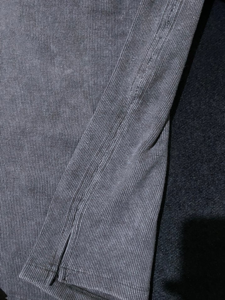 Gri Uzun Fitilli, Kısa Kollu Elbise - Görsel 4