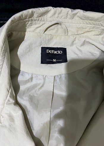 Kadın Krem Trençkot - Görsel 5