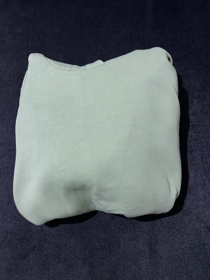 Kadın Su Yeşili Kapüşonlu Sweatshirt - Görsel 4