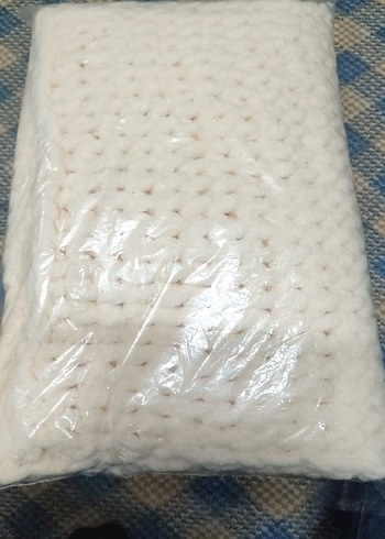 Pembe Örgü Çocuk Battaniyesi - Görsel 2