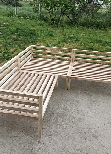 Beden çeşitli Renk Ahşap bahçe mobilyası