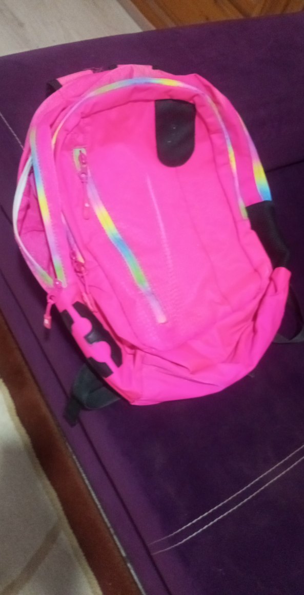 Renkli Tie-Dye Kadın Sırt Çantası - Görsel 2