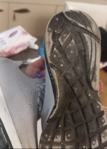 Gri Yılan Desenli Dolgu Topuk Kadın Spor Ayakkabı - Görsel 4