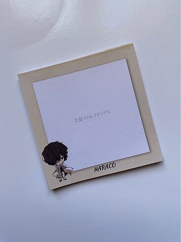 Bungou Stray Dogs Osamu Dazai 9x9 Memopad