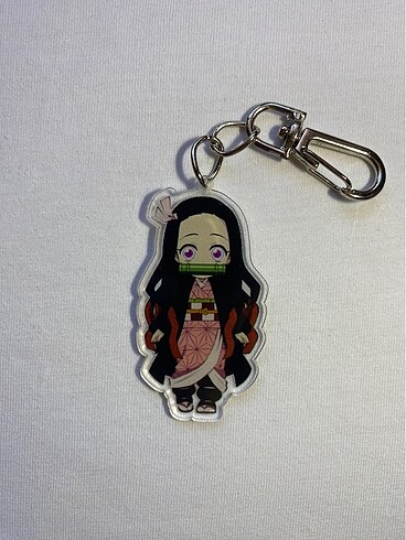 Demon Slayer Animesi Nezuko Anime Anahtarlık / Çanta Süsü