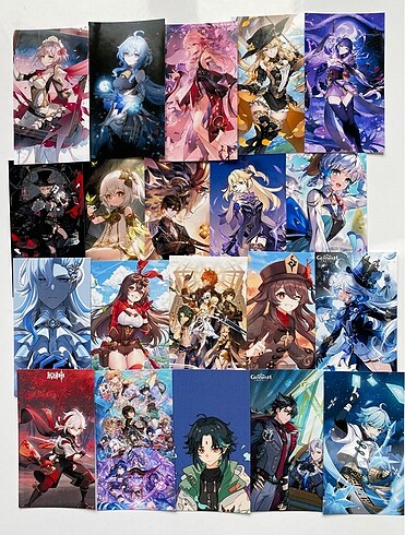 Genshin Impact Sticker Paketi