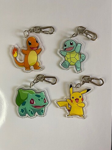 Pokemon Animesi Anime Anahtarlık / Çanta Süsü