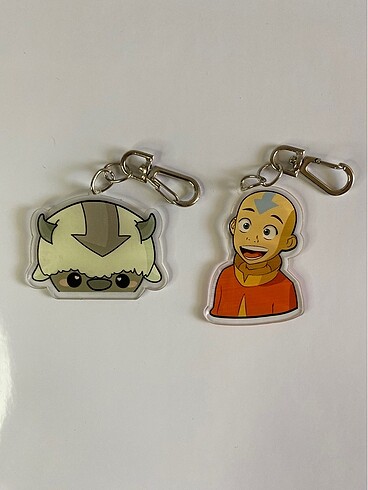 Avatar Last Airbender Animesi Anime Anahtarlık / Çanta Süsü
