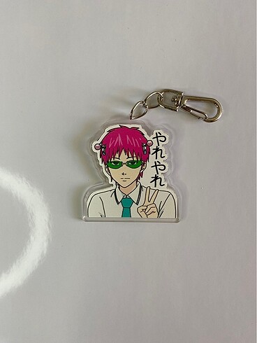 Saiki K. Animesi Saiki Anime Anahtarlık / Çanta Süsü