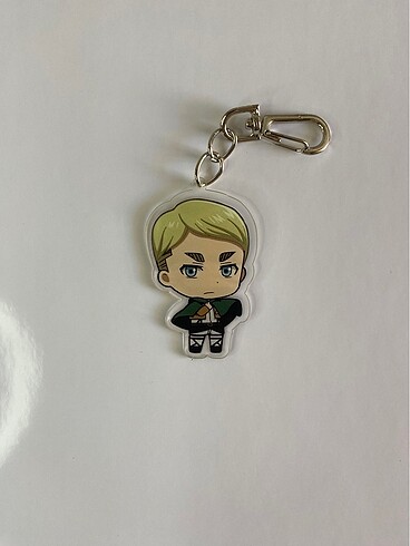 Attack on Titan Animesi Erwin Smith Anime Anahtarlık / Çanta Süs