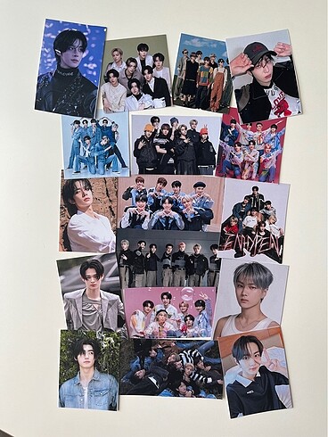 Enhypen KPOP Grubu A4 Sticker Paketi
