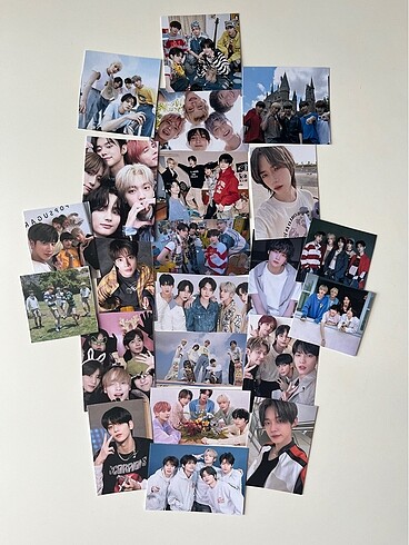 TXT KPOP Grubu A4 Sticker Seti