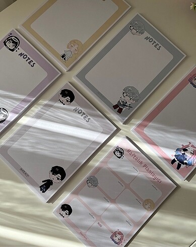 Alien Stage Anime A5 Notepad ve Haftalık Planlayıcı