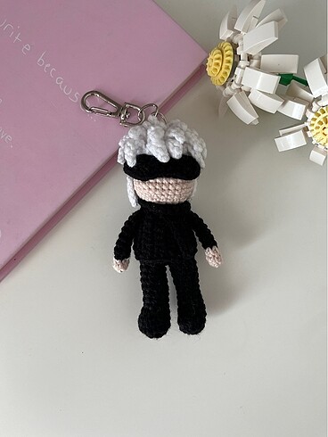 JJK Gojo Satoru Amigurami Anahtarlık