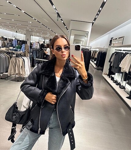 Zara Zara biker ceket