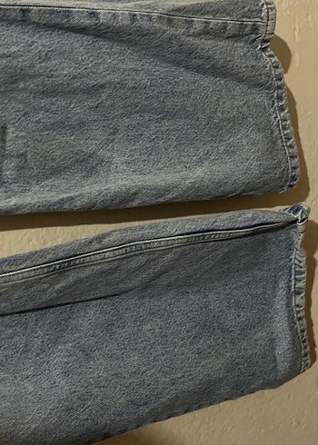 Düğmeli Rahat Kesim Kadın Jean - Görsel 2