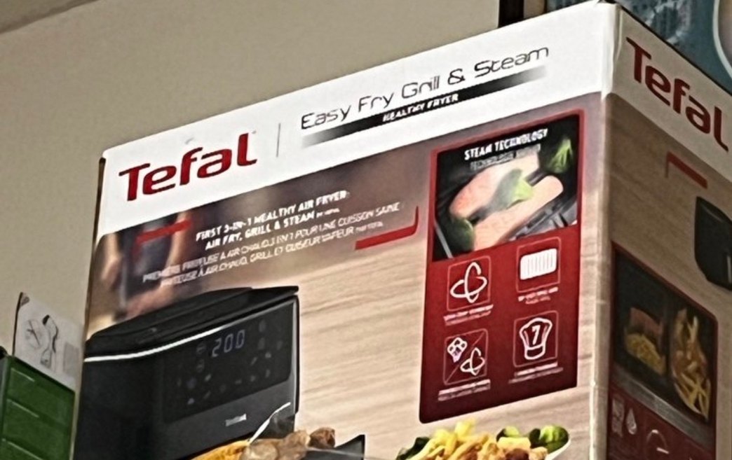 Tefal Siyah Dijital Fritöz ve Izgara - Görsel 2