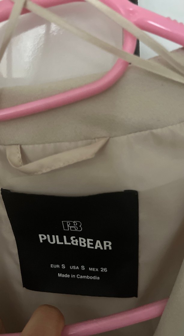 Bej Düğmeli Midi Kadın Ceket - Görsel 2