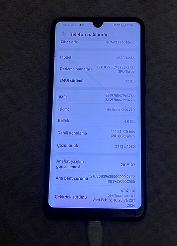 HUAWEİ P30 LİTE 